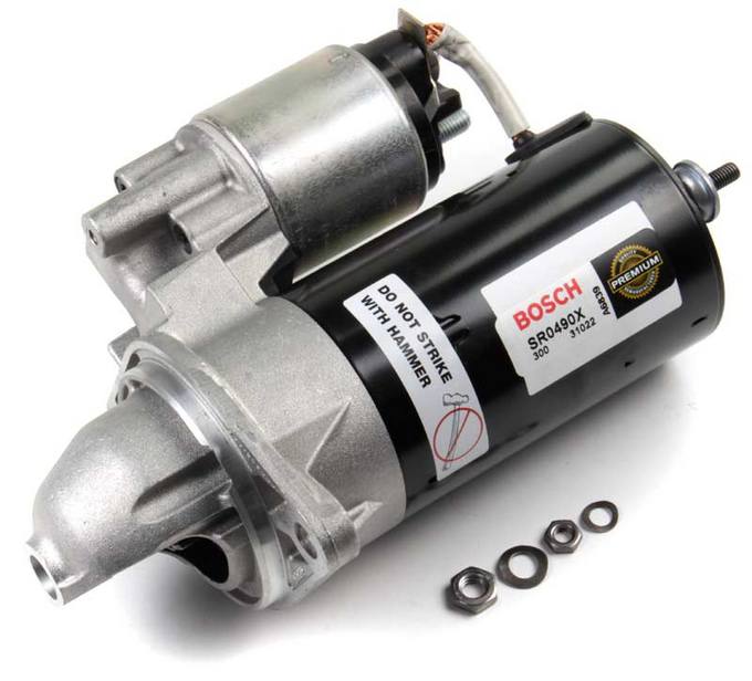 SAAB Starter Motor (Rebuilt) 5194766 - Bosch SR0490X